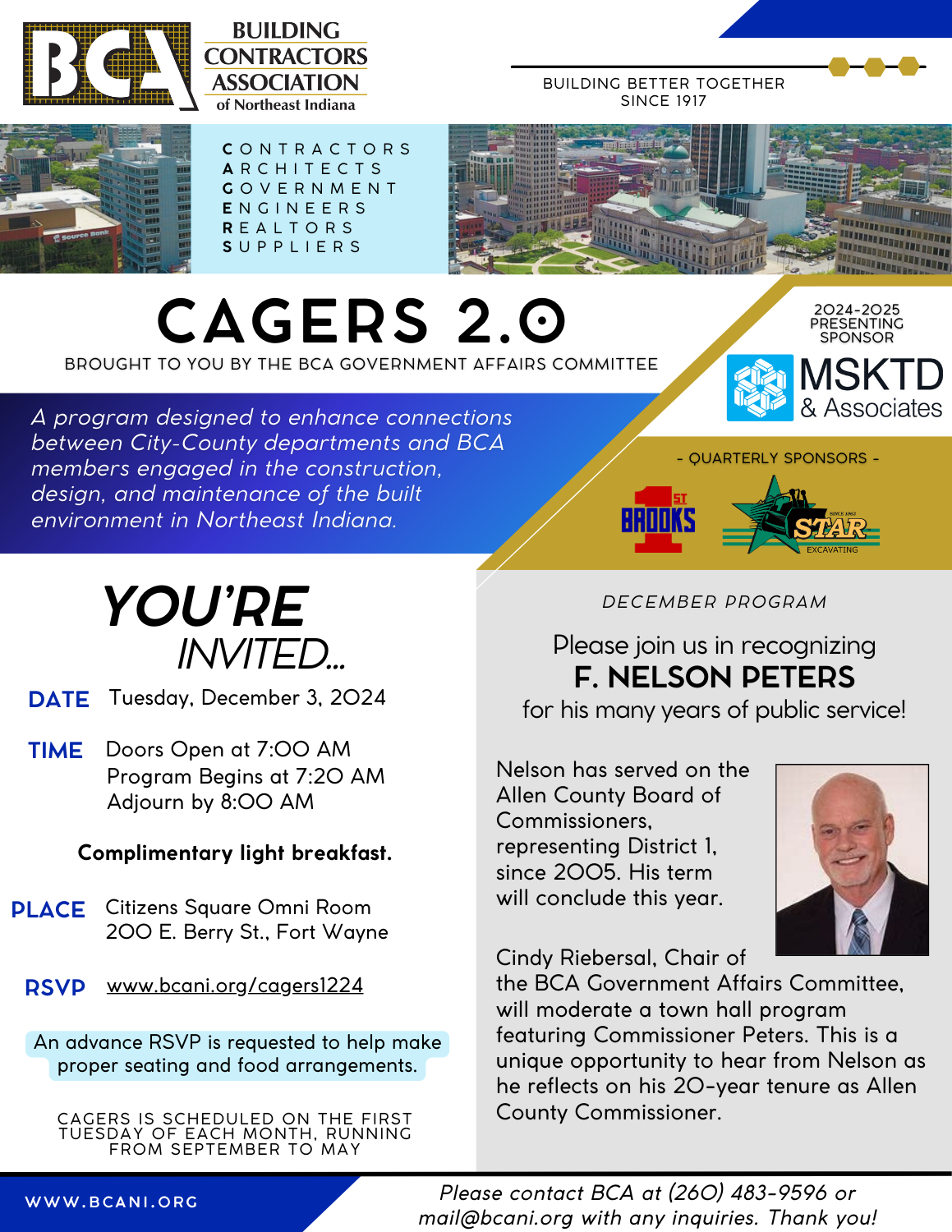 CAGERS Flyer 12/24