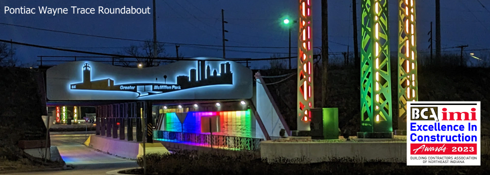 Pontiac Wayne Trace Roundabout